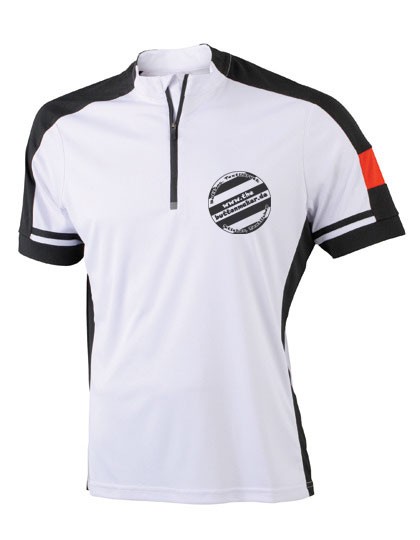 Men´s / Ladies' Bike-T Half Zip Radtrikot inkl. Druck