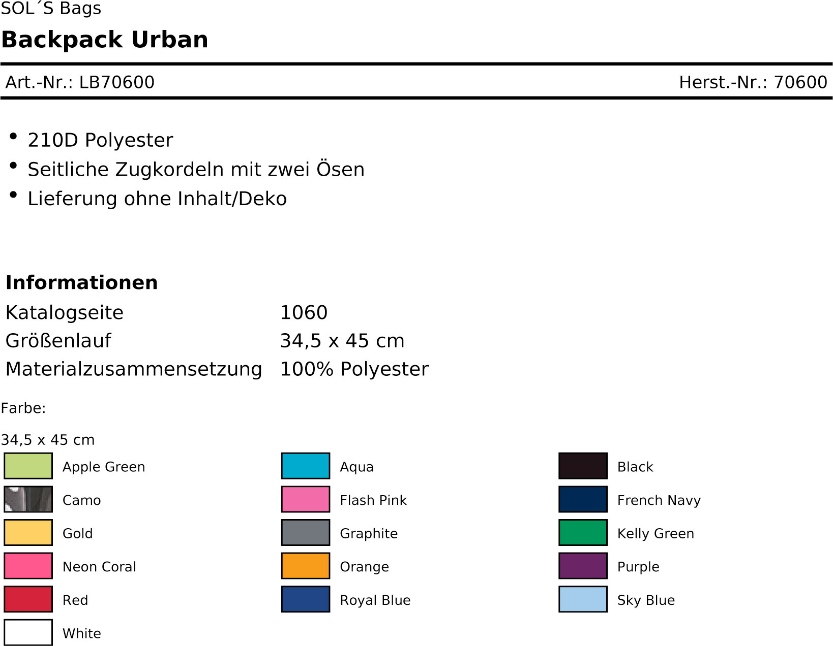 Backpack-Urban