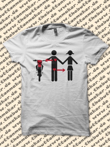 Shirt mit Love Motiv